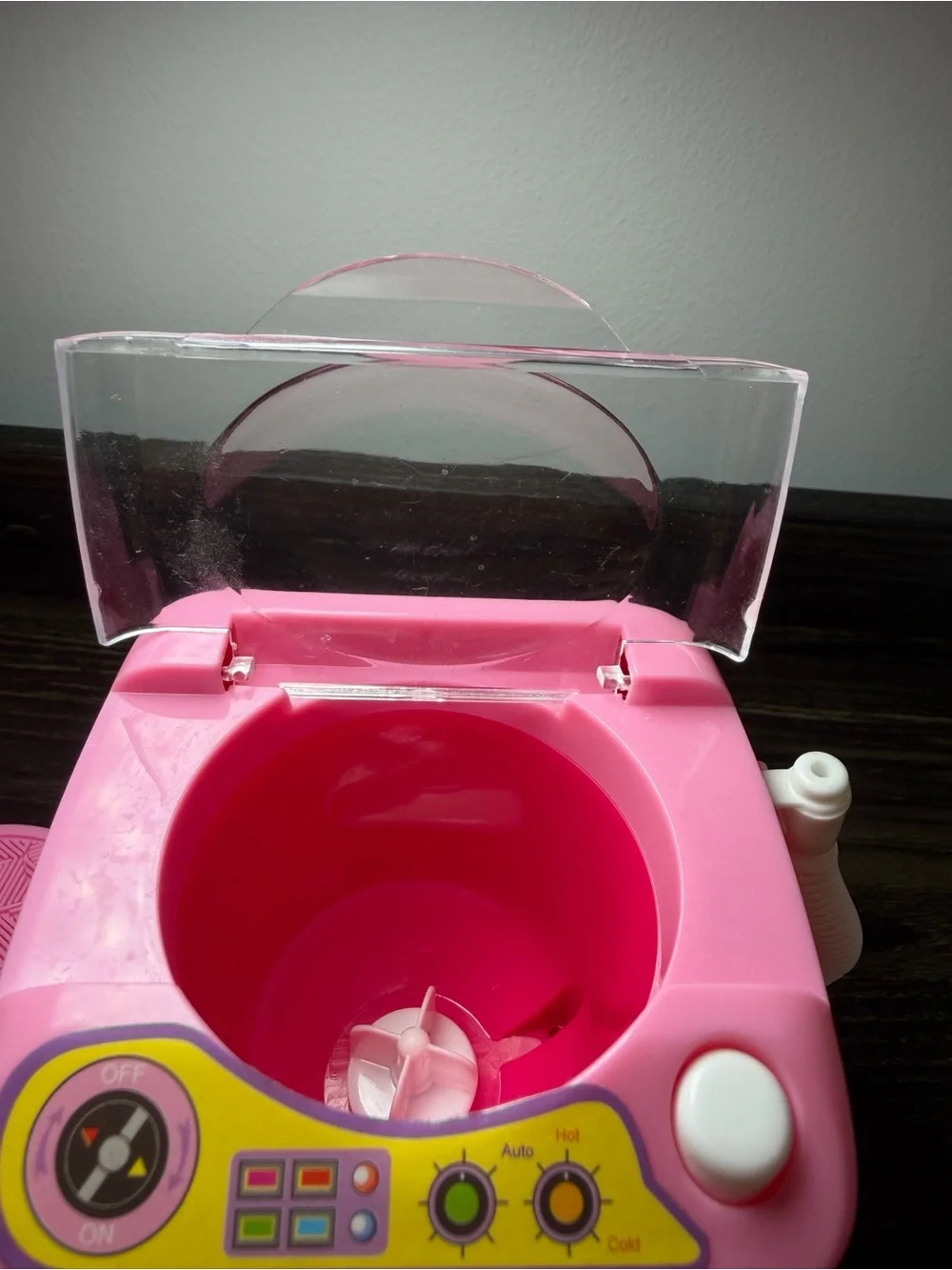 Pink Mini Makeup Washing Machine + Cleanser Set